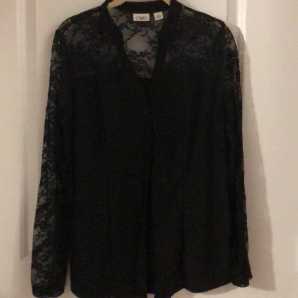 Black dress shirt